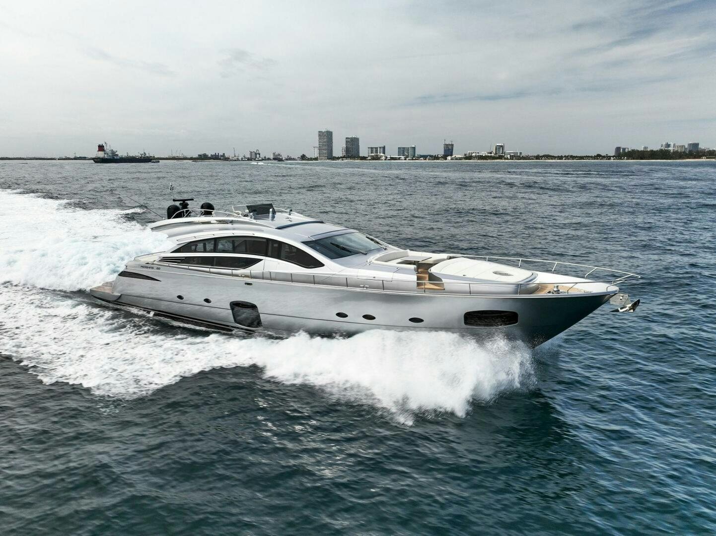 a boat on the water aboard PHOENIX RISING Yacht for Sale