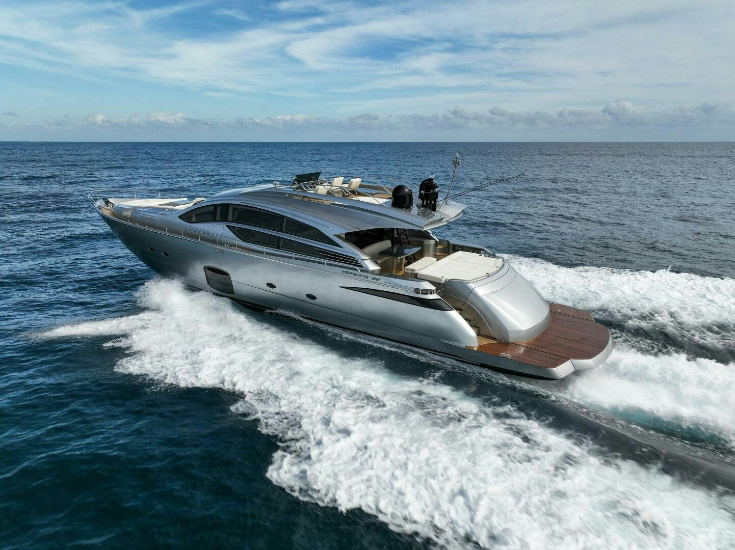 a boat on the water aboard PHOENIX RISING Yacht for Sale
