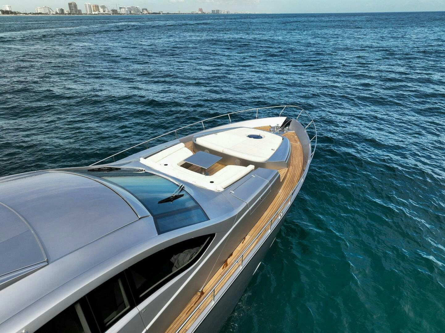 a boat on the water aboard PHOENIX RISING Yacht for Sale