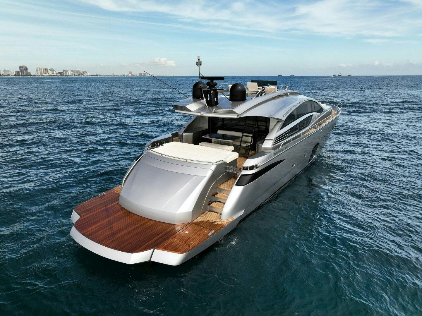 a boat on the water aboard PHOENIX RISING Yacht for Sale