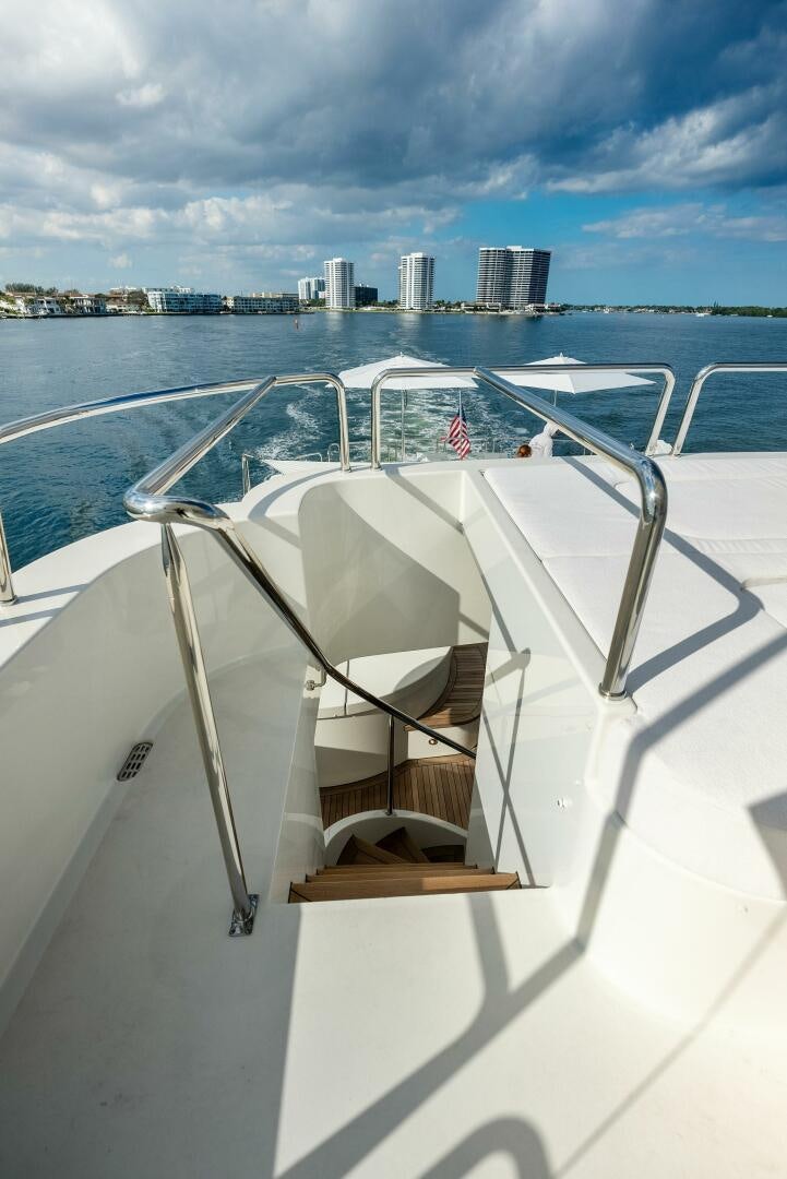 a boat on the water aboard ANTARES Yacht for Sale
