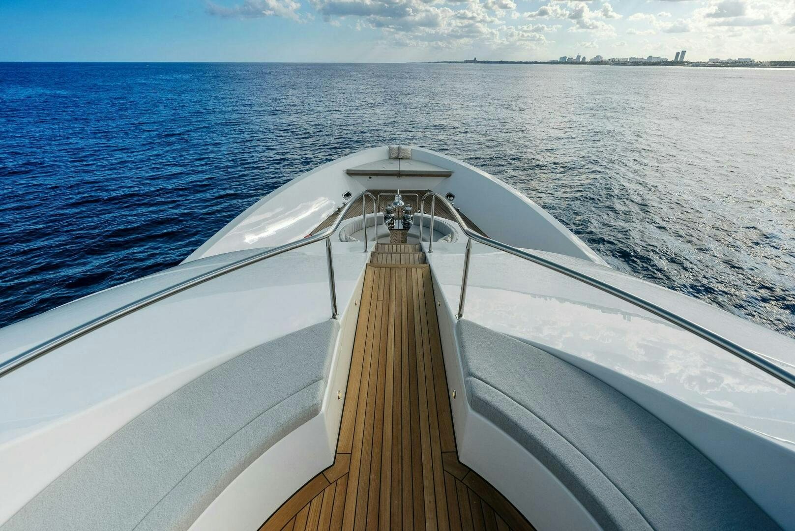 a boat on the water aboard ANTARES Yacht for Sale