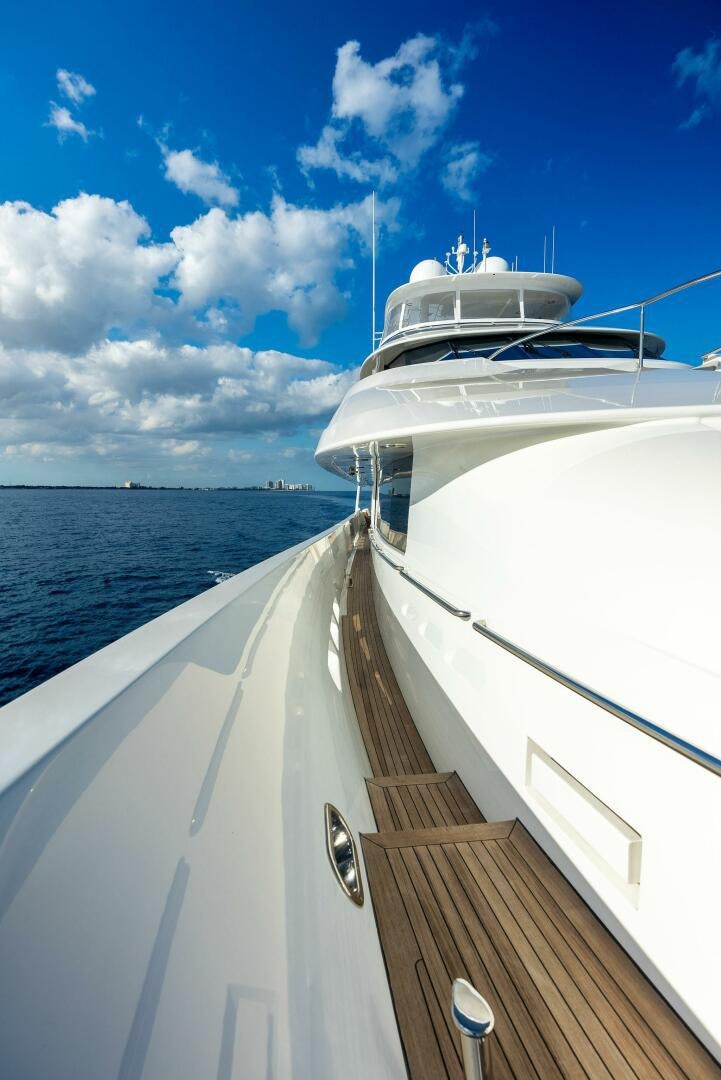 a boat on the water aboard ANTARES Yacht for Sale