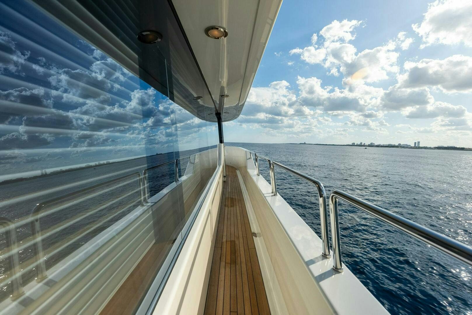 a boat on the water aboard ANTARES Yacht for Sale