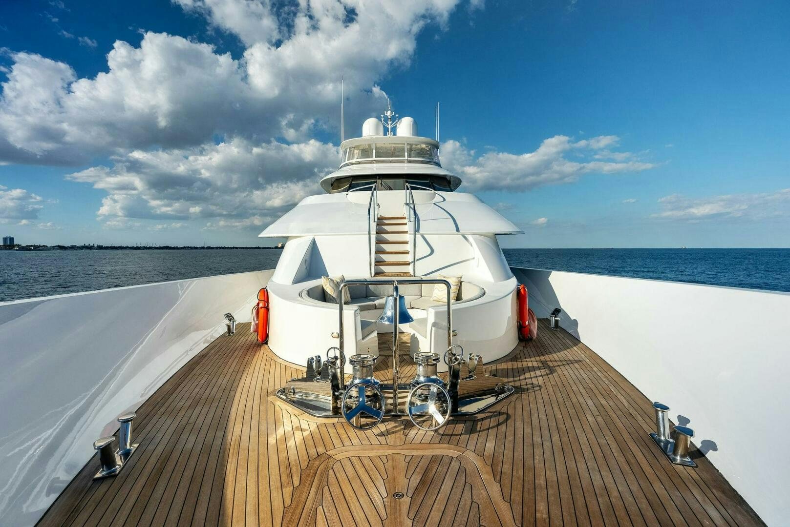 a ship on a deck aboard ANTARES Yacht for Sale