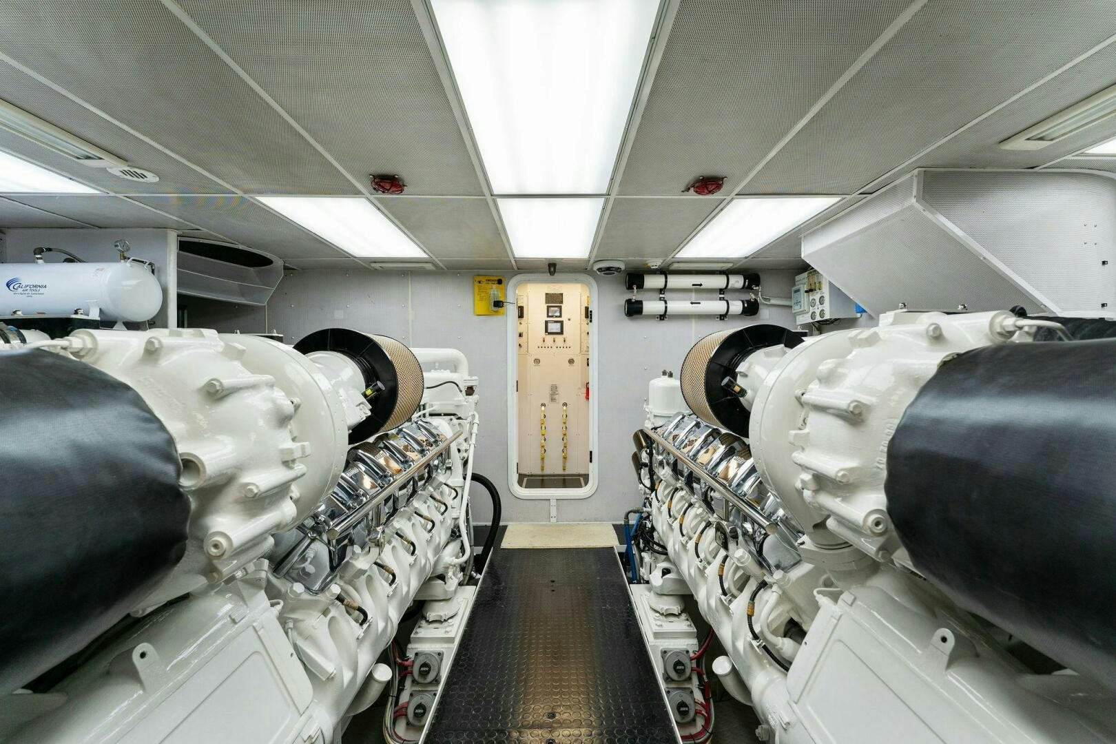a room with several machines aboard ANTARES Yacht for Sale