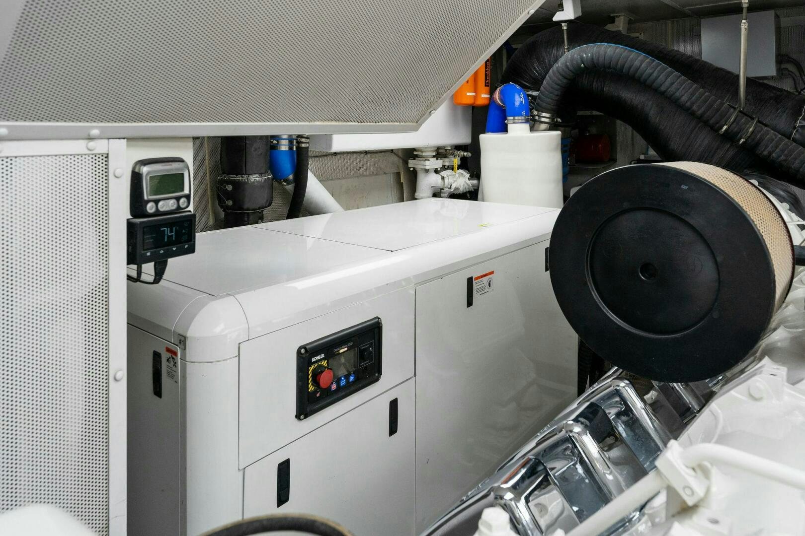 a machine with a black lens aboard ANTARES Yacht for Sale