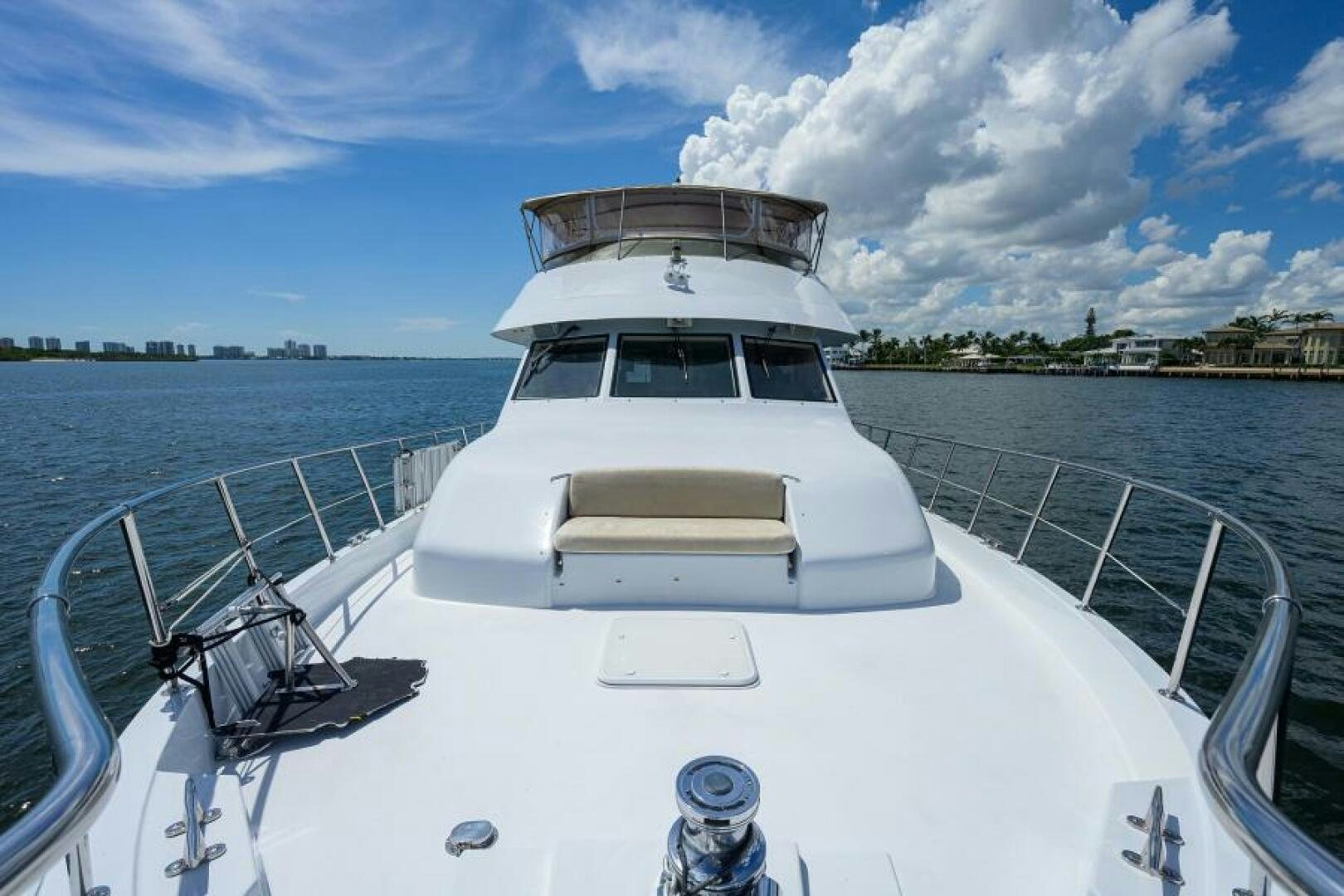 a boat on the water aboard BELLAGIO Yacht for Sale