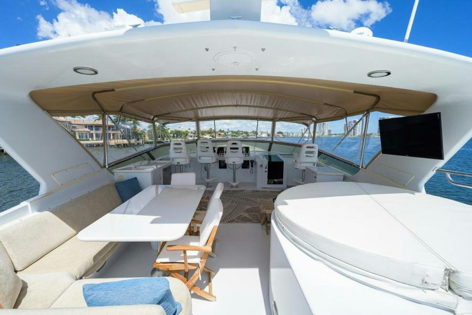 the inside of a plane aboard BELLAGIO Yacht for Sale