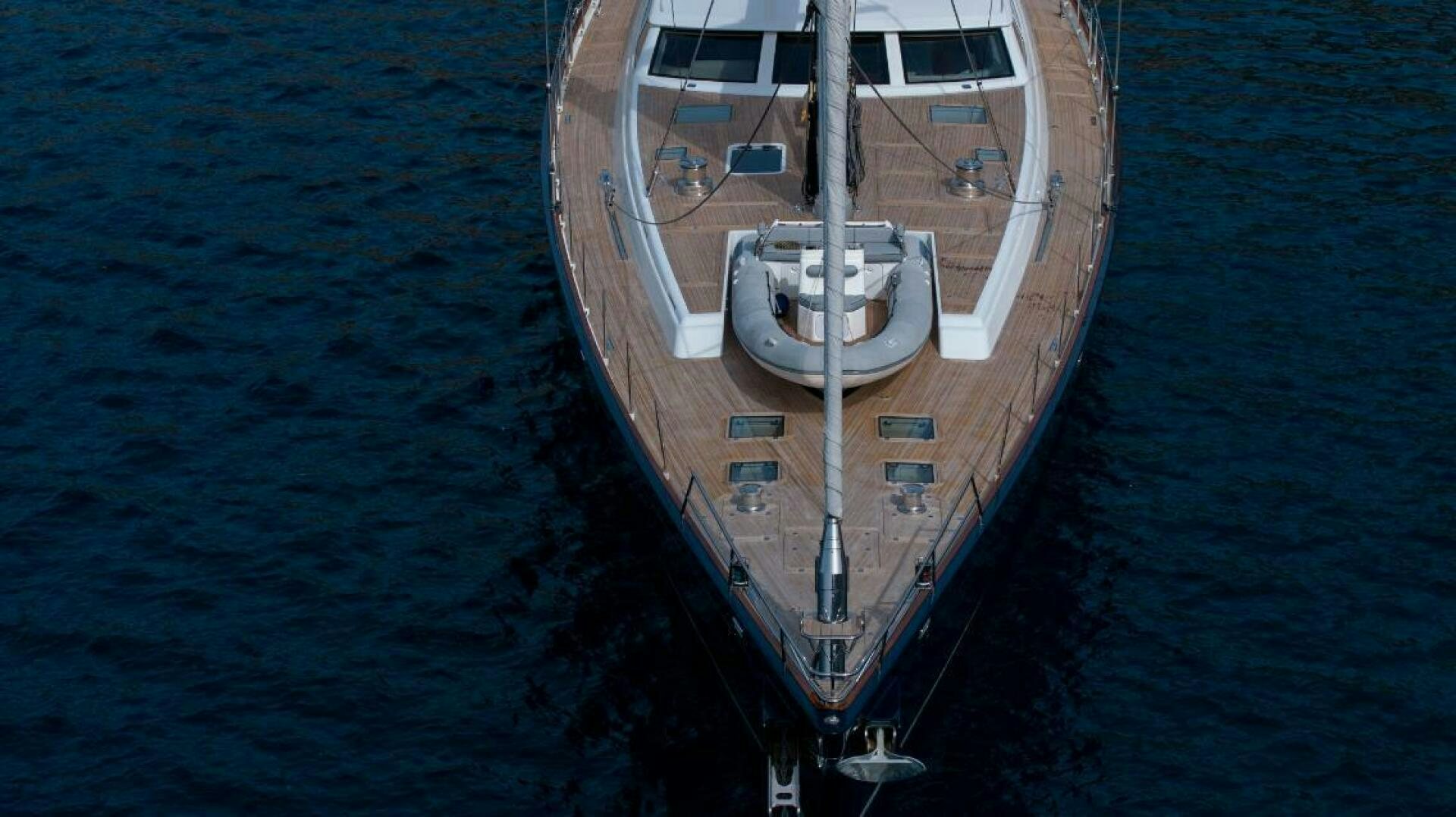 a boat on the water aboard ANTARES Yacht for Sale