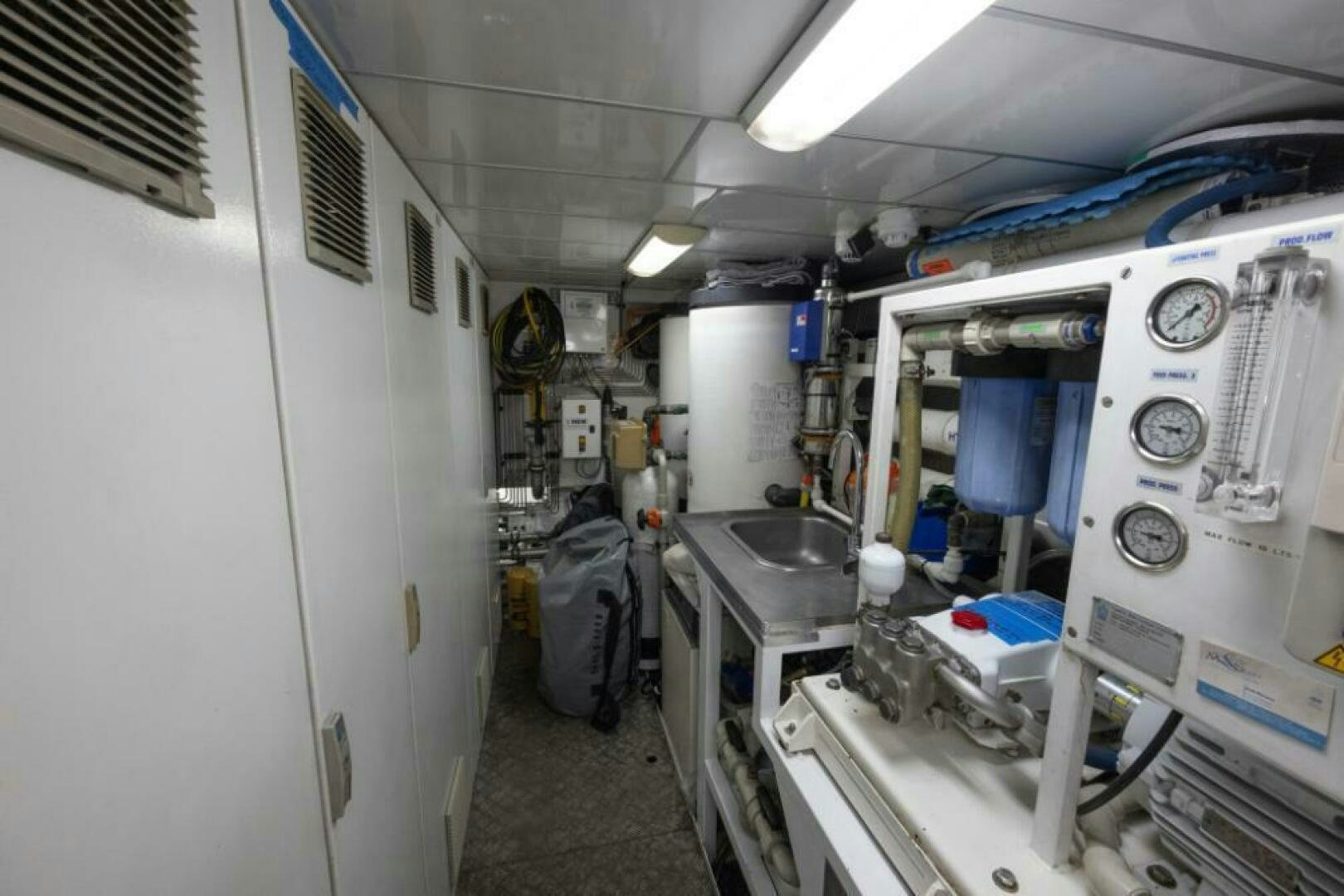 a room with medical equipment aboard ANTARES Yacht for Sale