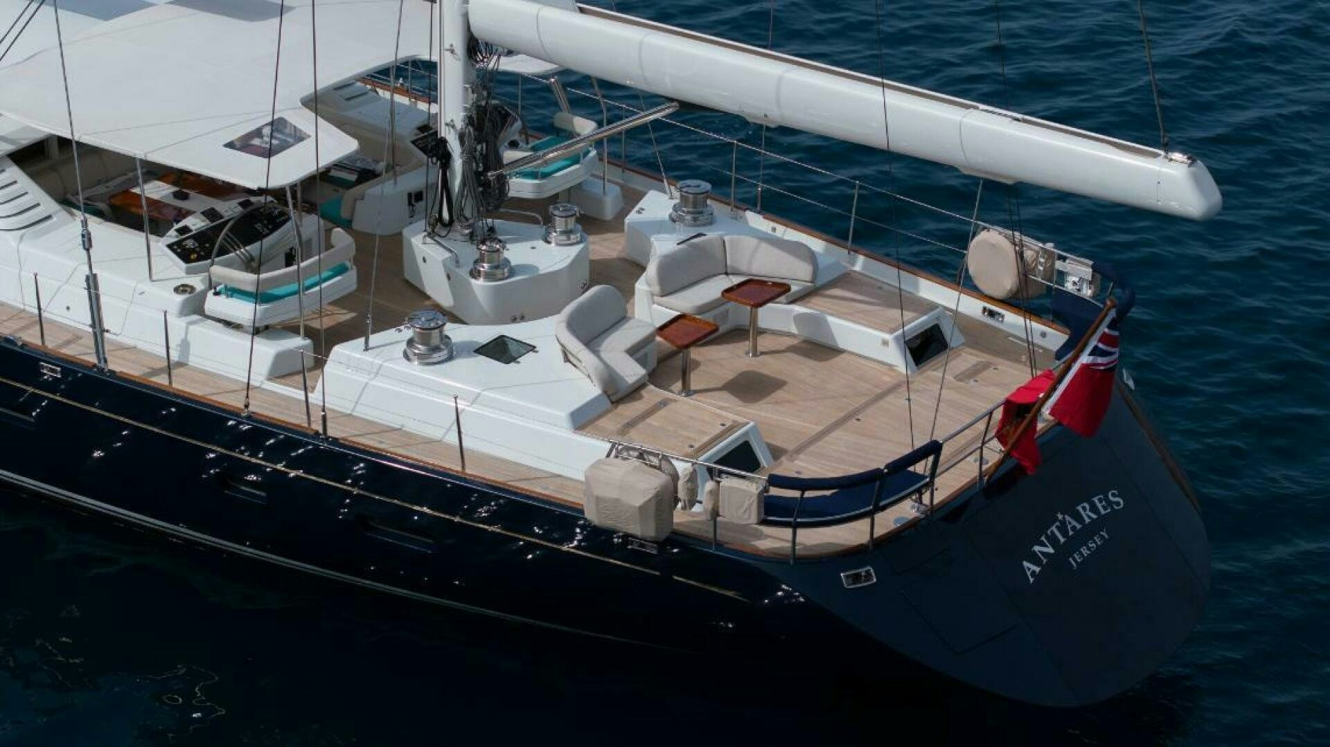 a boat on the water aboard ANTARES Yacht for Sale