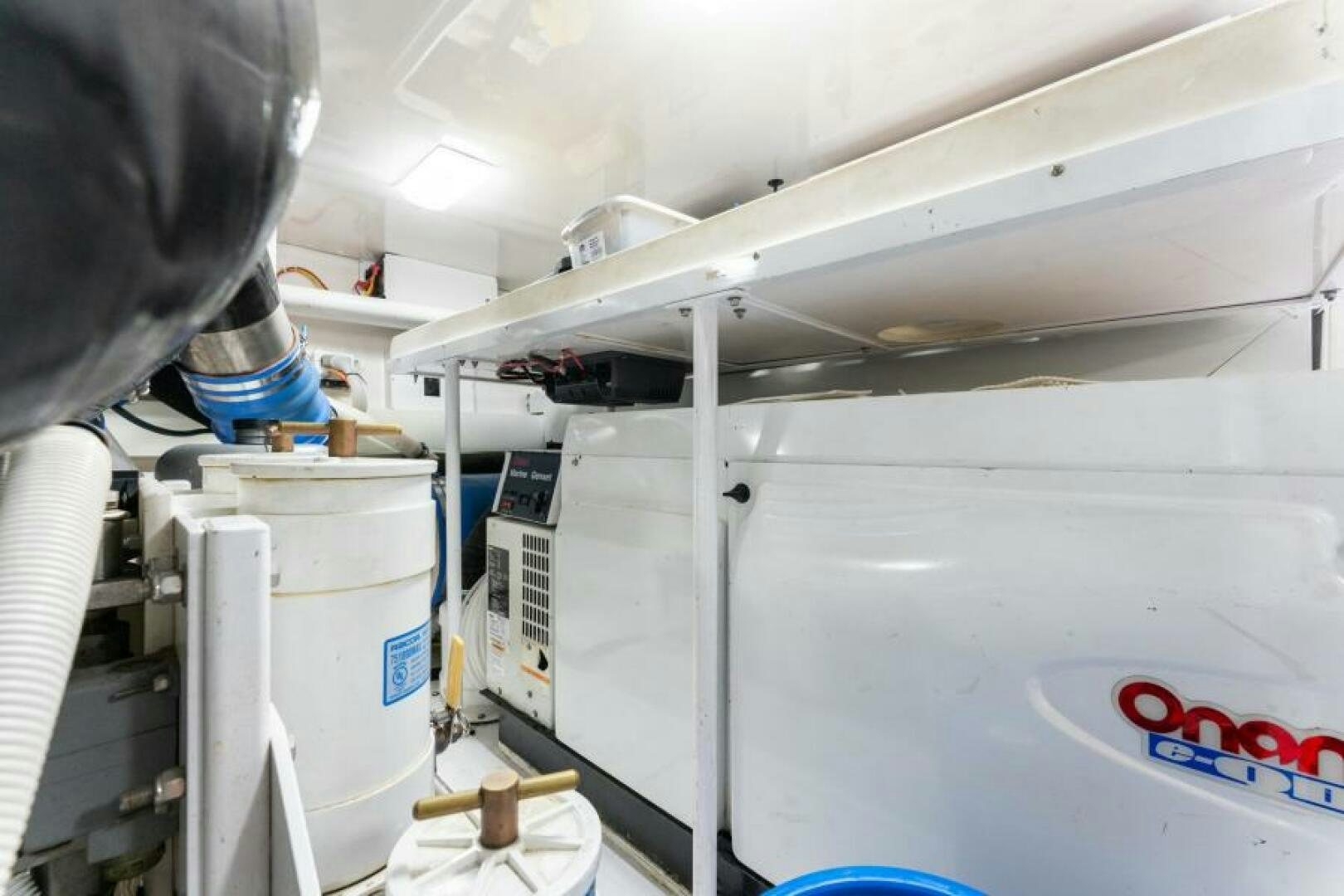 a close-up of a machine aboard SALT STRUK Yacht for Sale