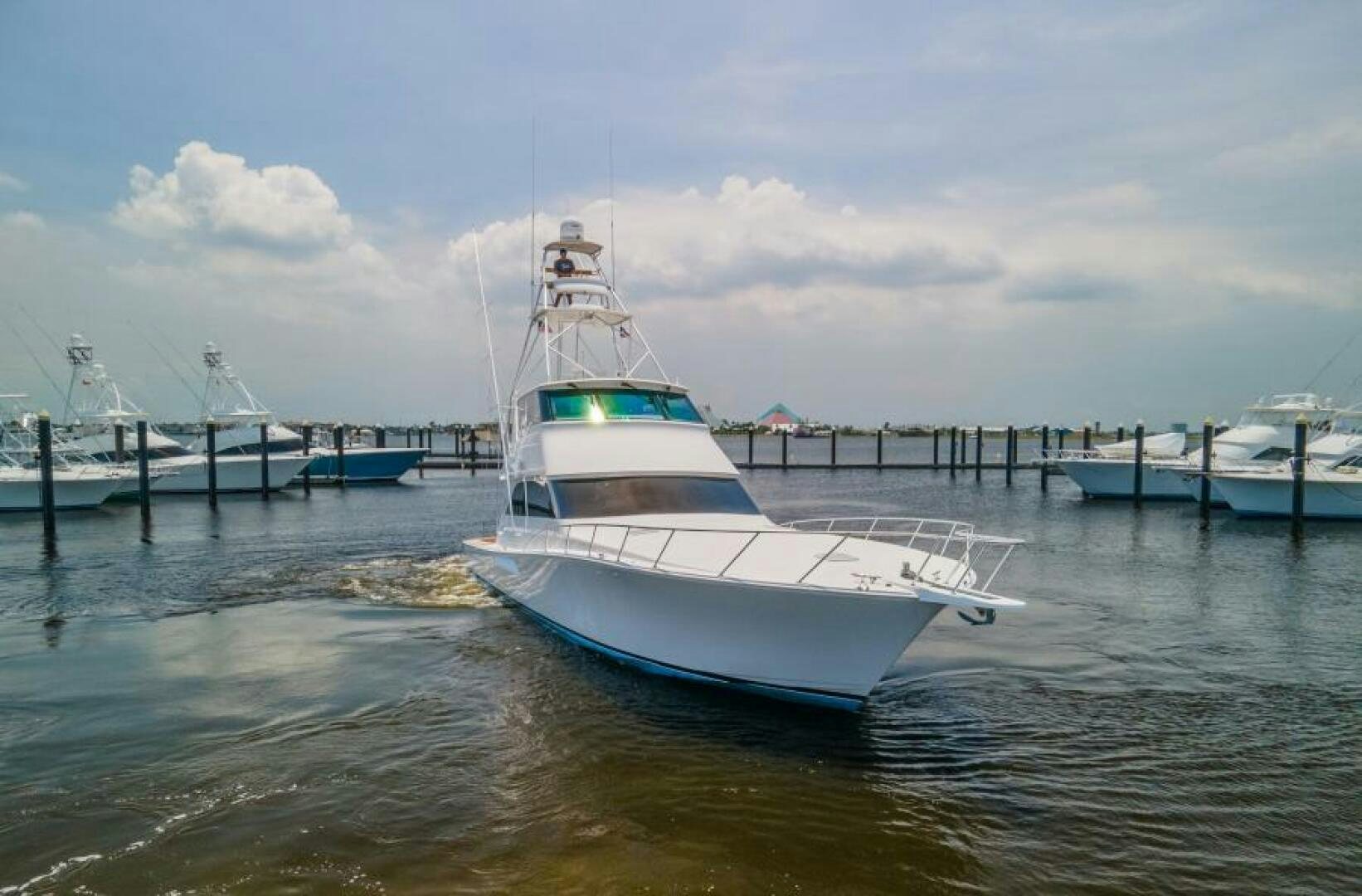 a boat in the water aboard SALT STRUK Yacht for Sale