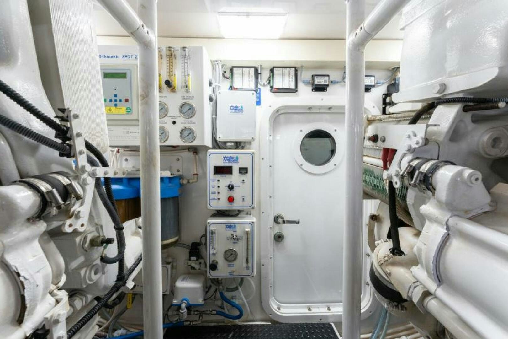 a room with several machines aboard SALT STRUK Yacht for Sale