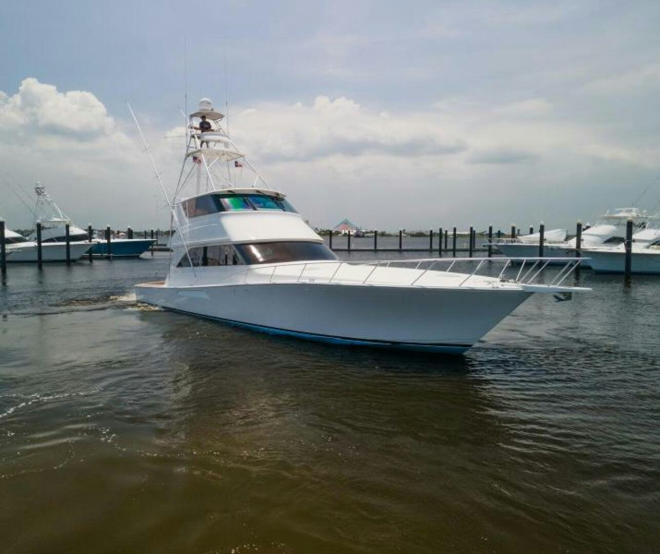 a boat in the water aboard SALT STRUK Yacht for Sale