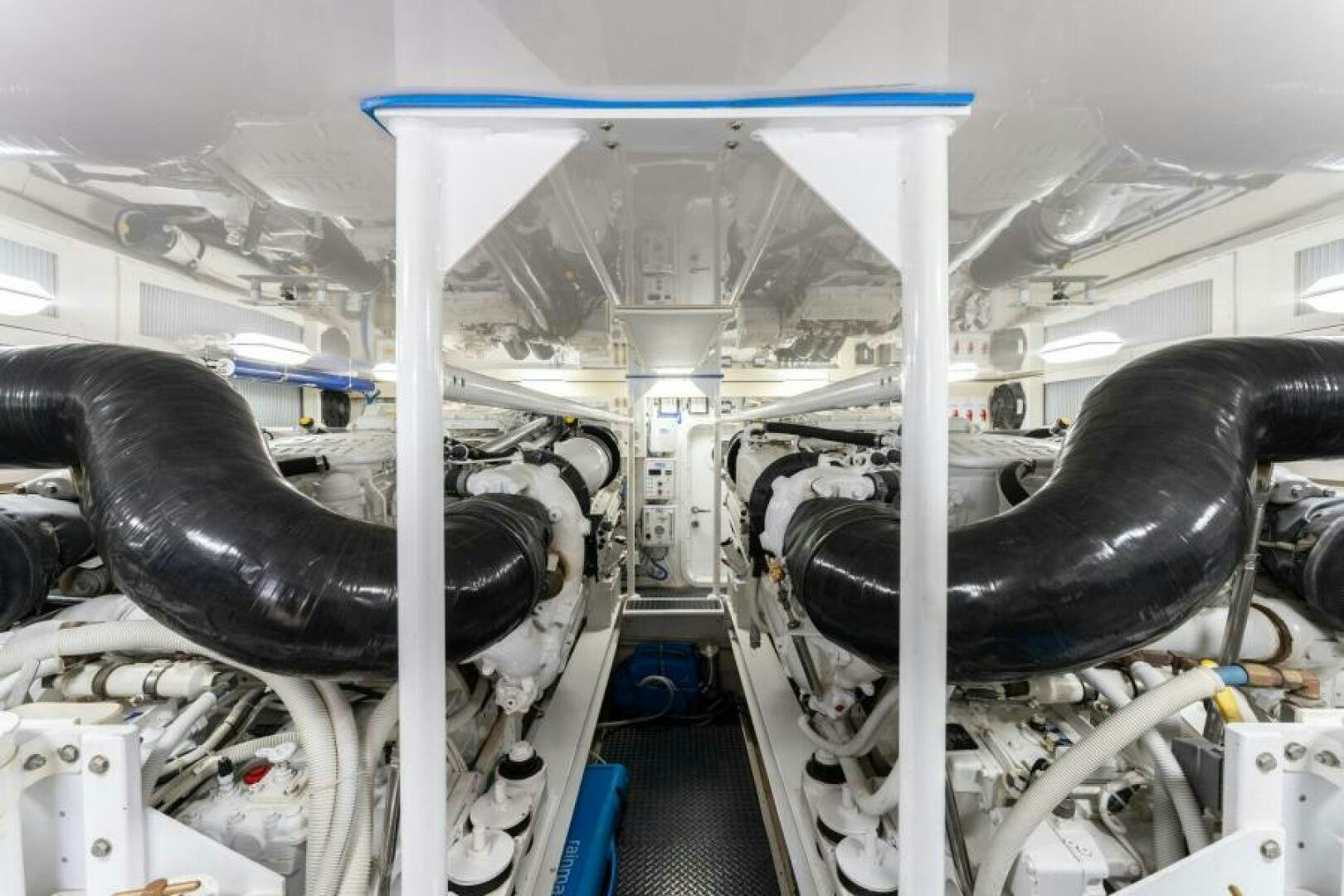 a machine in a room aboard SALT STRUK Yacht for Sale