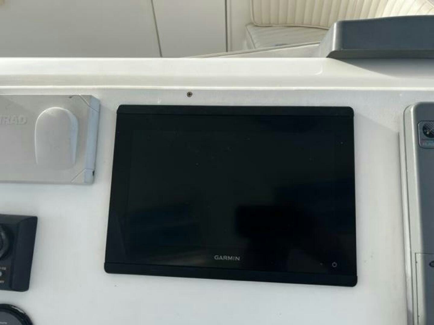 a white microwave oven aboard GREAT WHITE Yacht for Sale