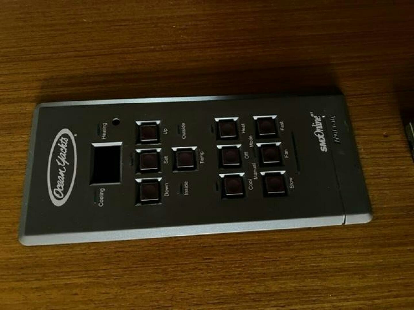 a black rectangular device with buttons aboard GREAT WHITE Yacht for Sale