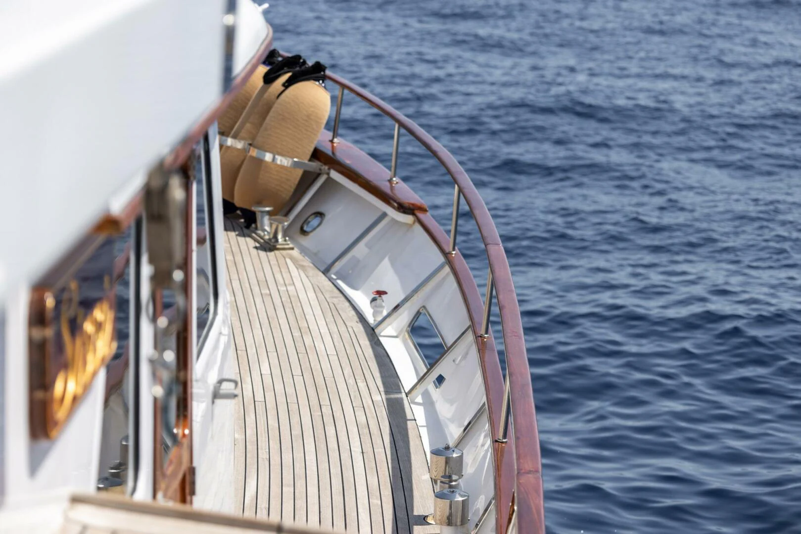a boat on the water aboard SISSI Yacht for Sale