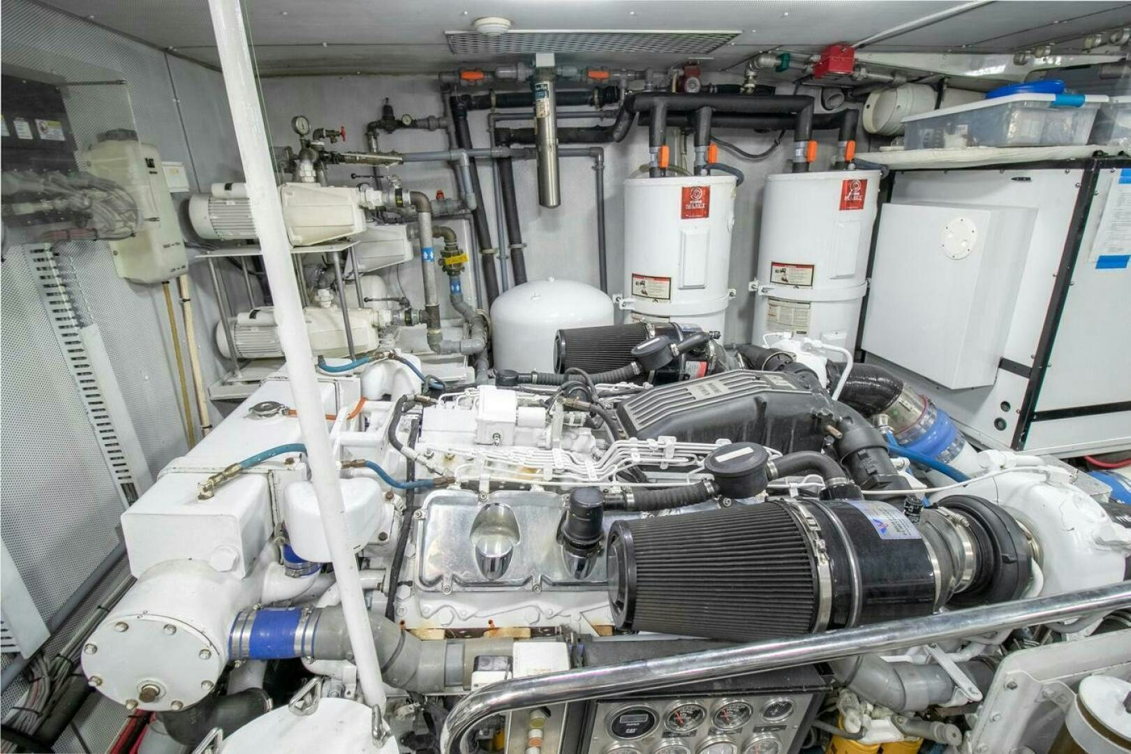 a close-up of a machine aboard CHAIRMAN  Yacht for Sale