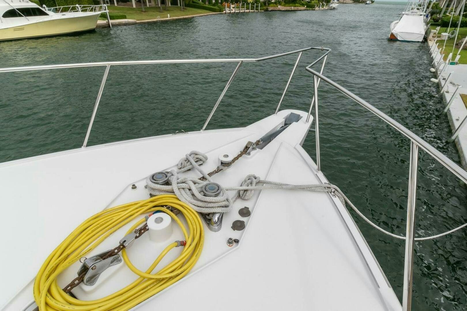 a boat in the water aboard CHAIRMAN  Yacht for Sale