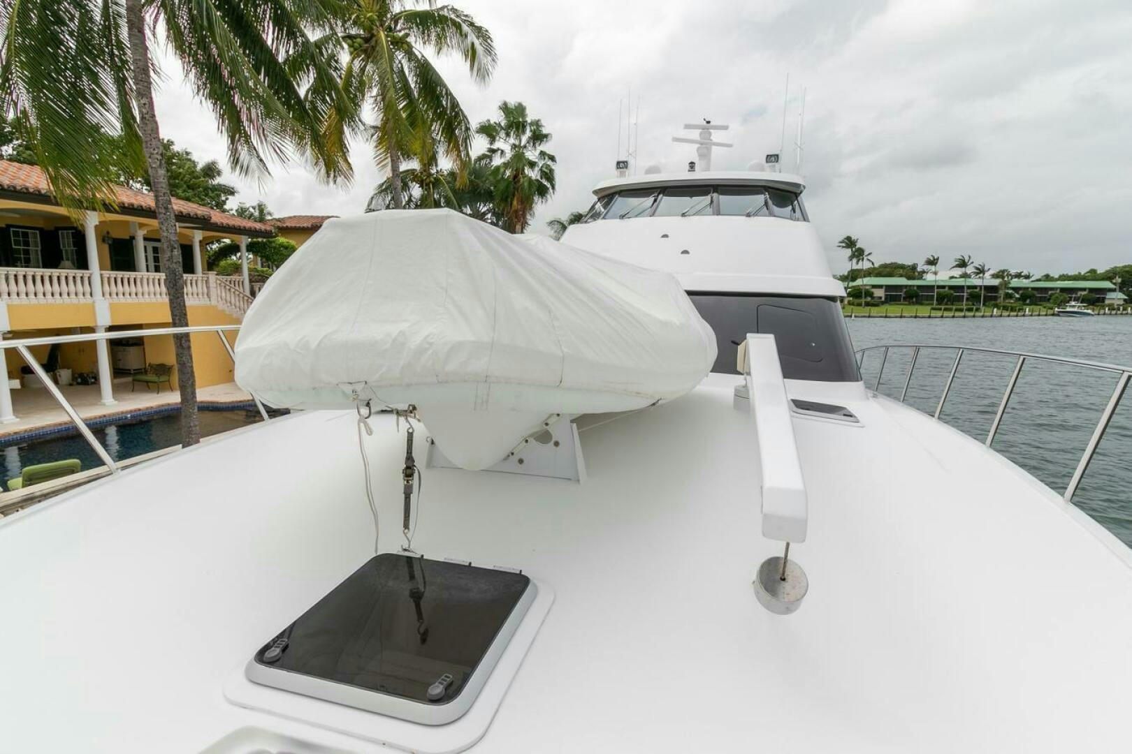 a boat on the water aboard CHAIRMAN  Yacht for Sale