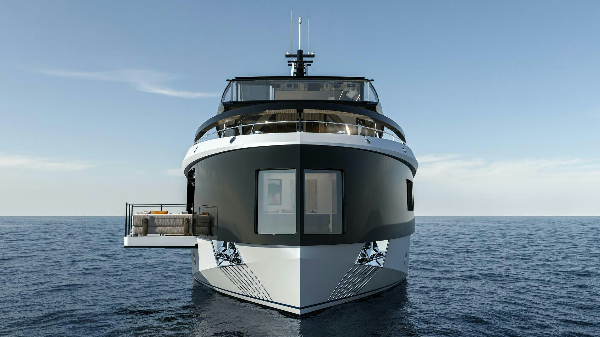 a boat in the water aboard DIONYSOS 35 Yacht for Sale