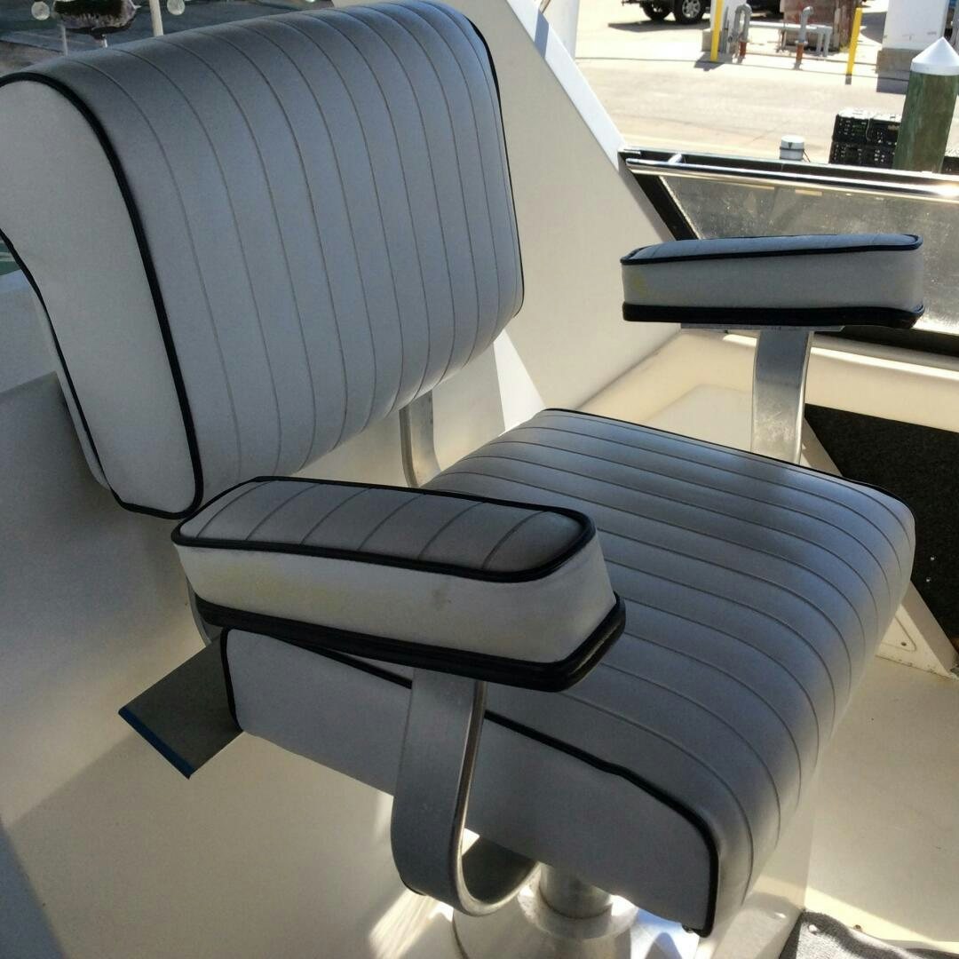 a group of chairs in a room aboard TREES HOUSE Yacht for Sale
