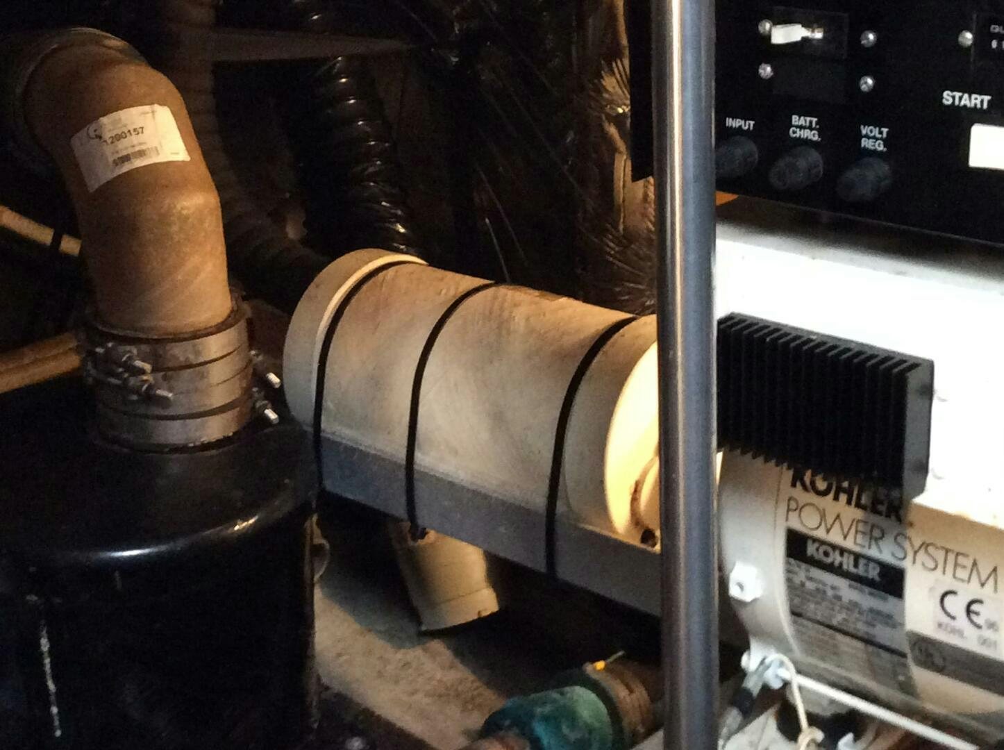 a close-up of a drill aboard TREES HOUSE Yacht for Sale