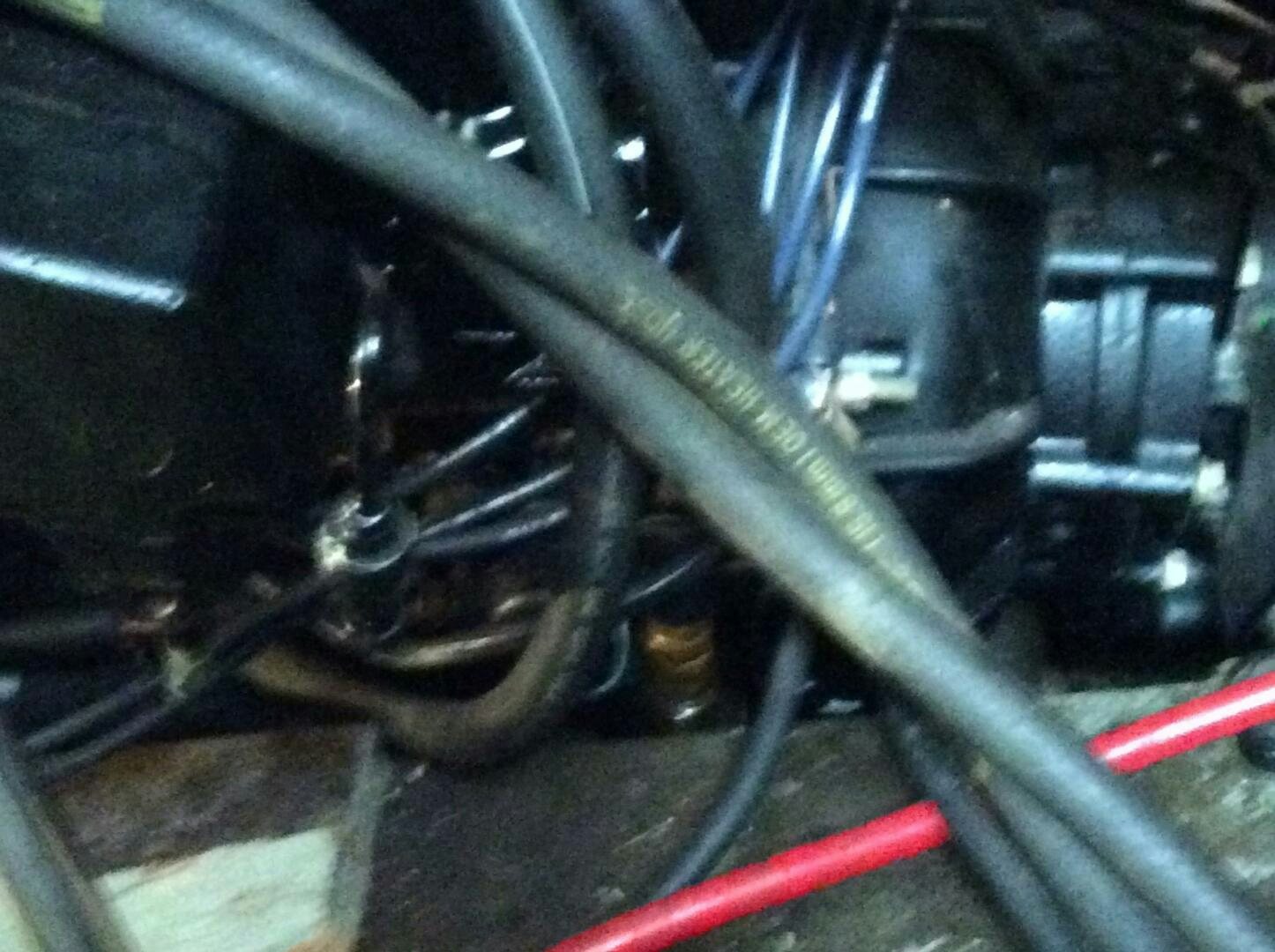 a close-up of a car's engine aboard TREES HOUSE Yacht for Sale