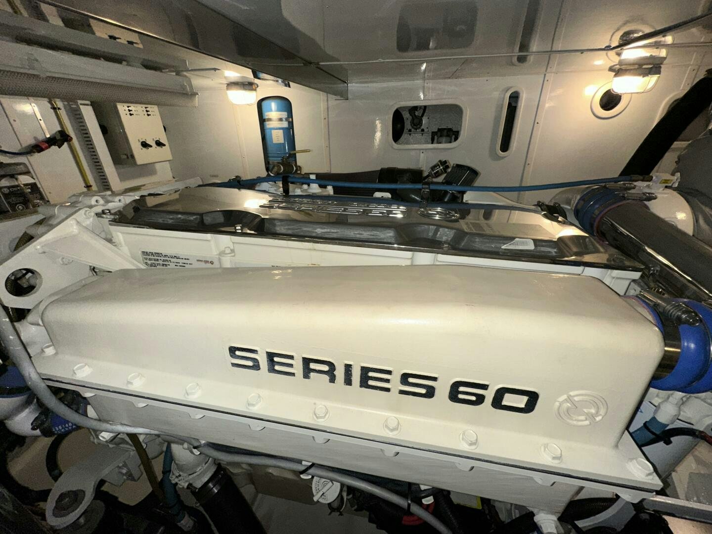 a close-up of a machine aboard ALL ABORDEAUX Yacht for Sale