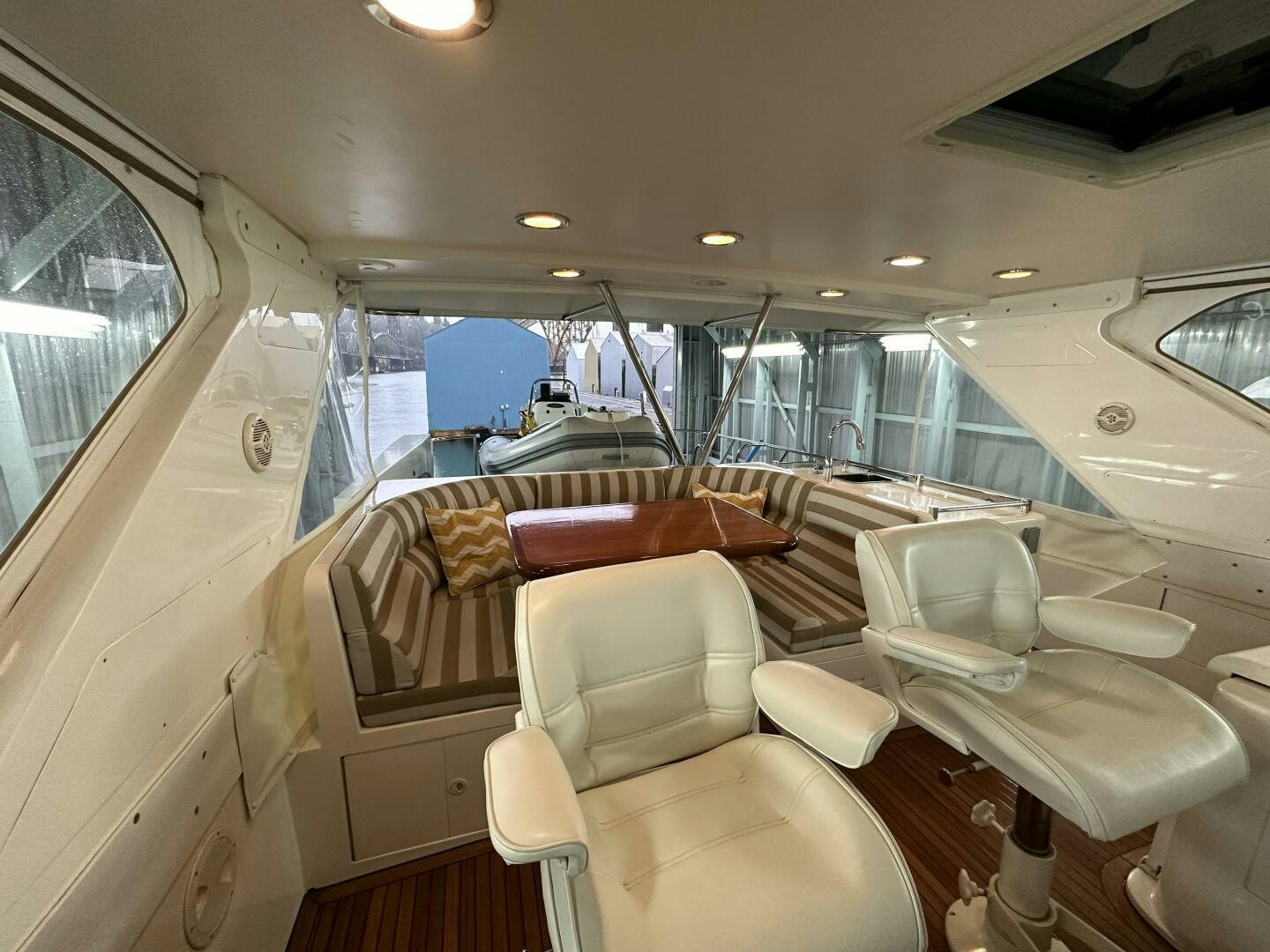 inside of a vehicle aboard ALL ABORDEAUX Yacht for Sale