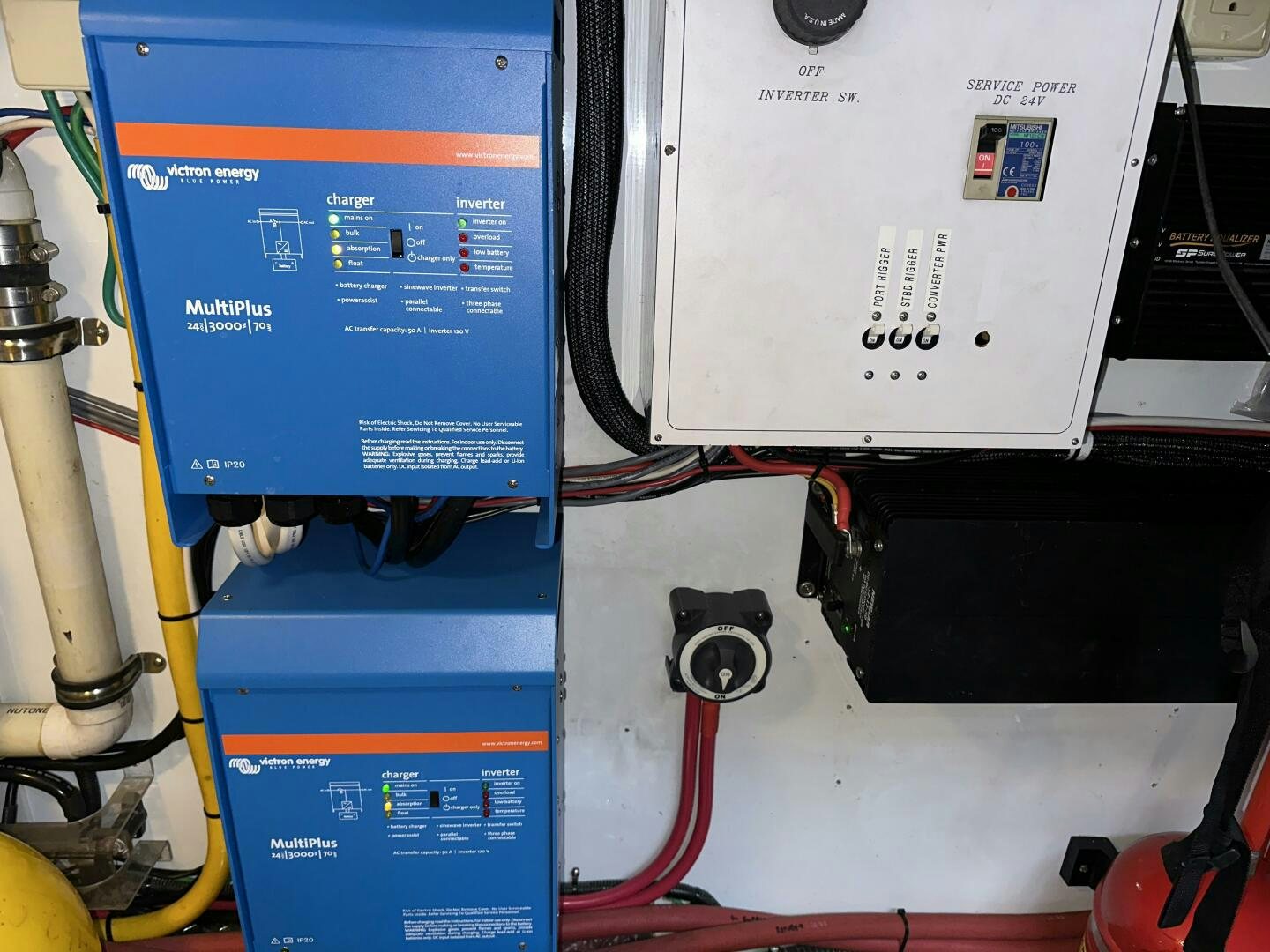 a close-up of a computer aboard ALL ABORDEAUX Yacht for Sale