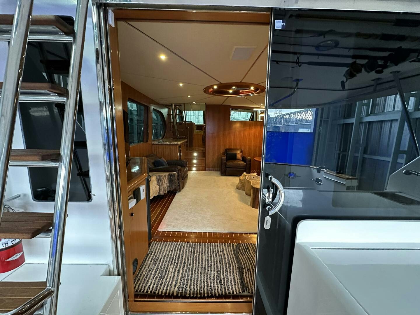 inside of a vehicle aboard ALL ABORDEAUX Yacht for Sale