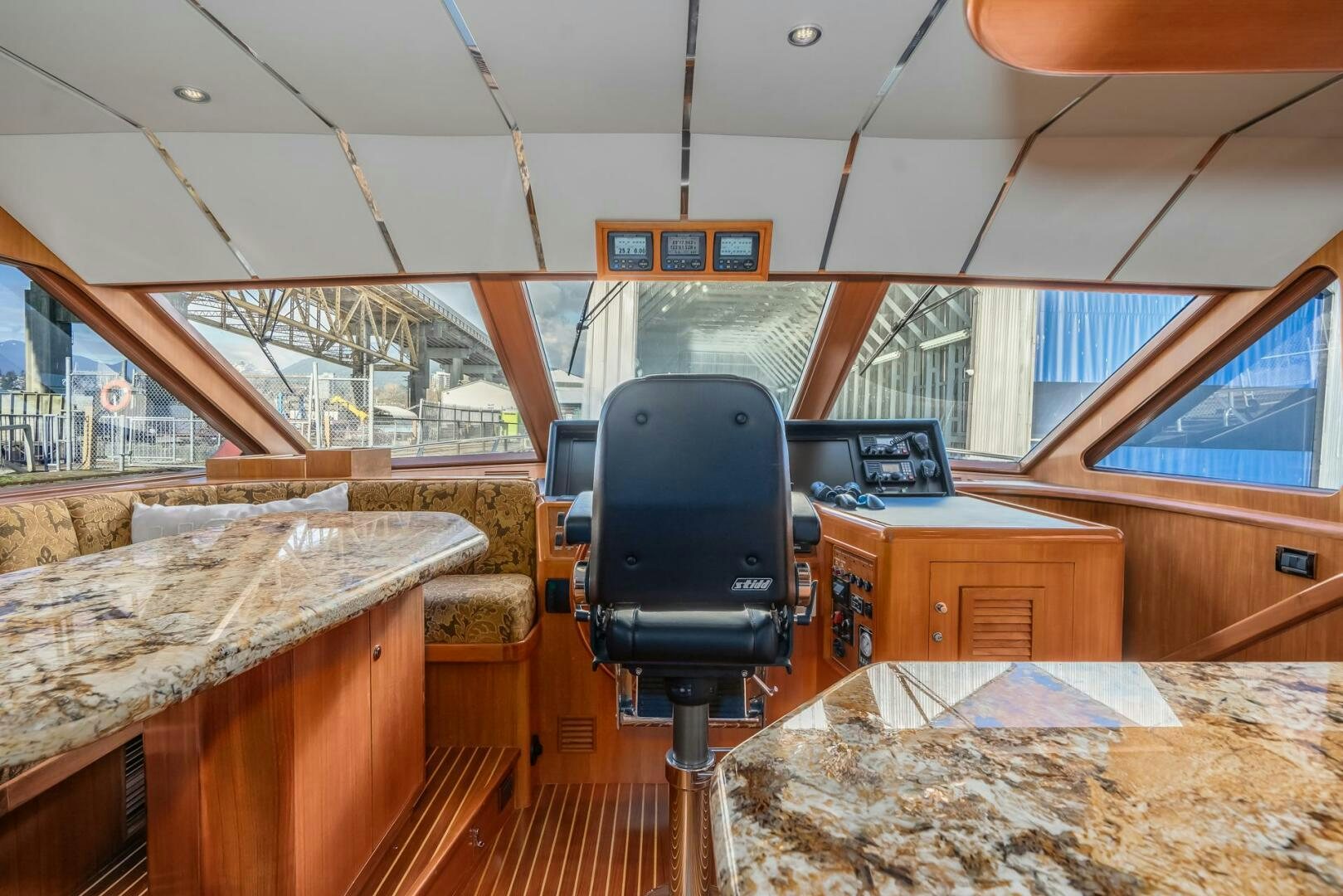 inside of a boat aboard ALL ABORDEAUX Yacht for Sale