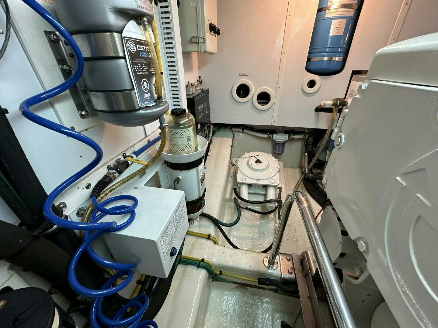 a close-up of a machine aboard ALL ABORDEAUX Yacht for Sale