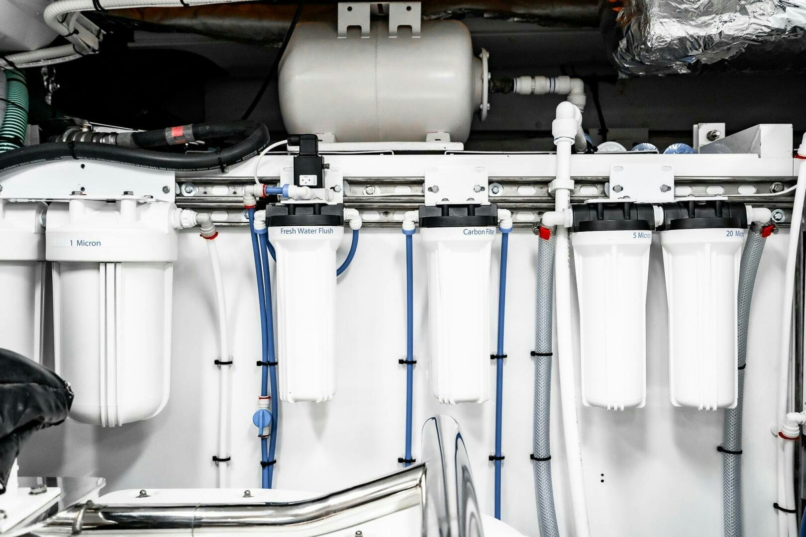 a close-up of a machine aboard PERFECT MATCH Yacht for Sale