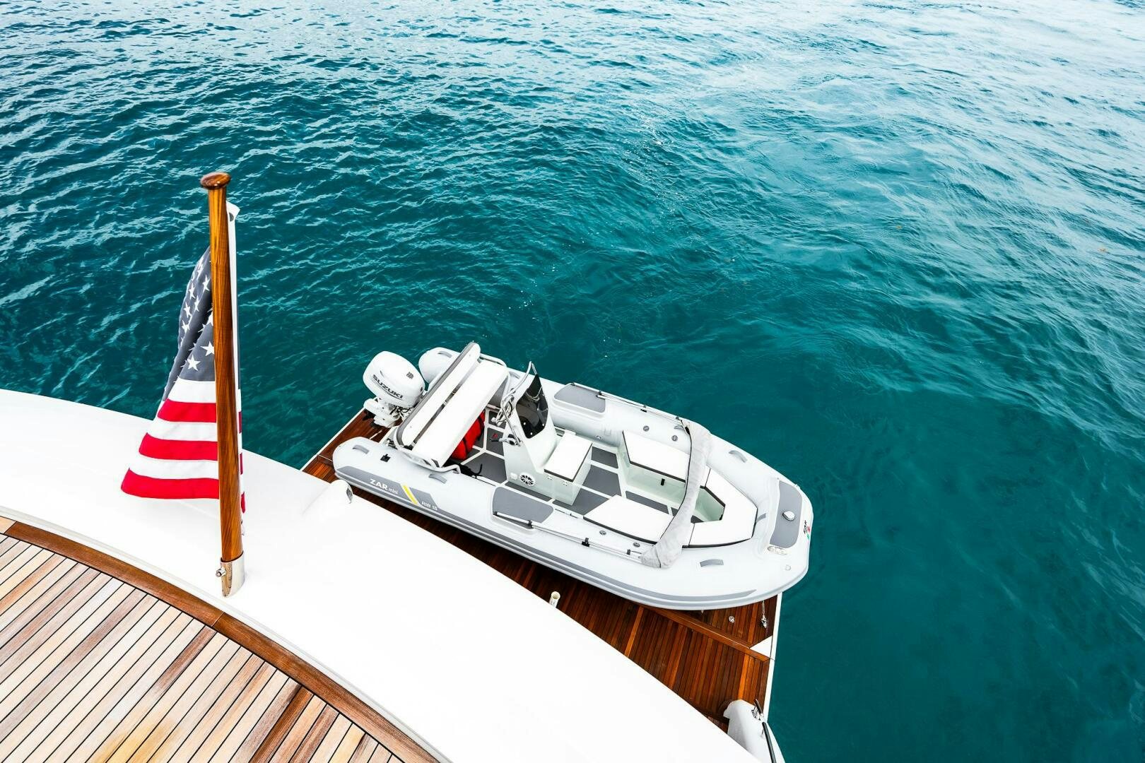 a boat on the water aboard PERFECT MATCH Yacht for Sale