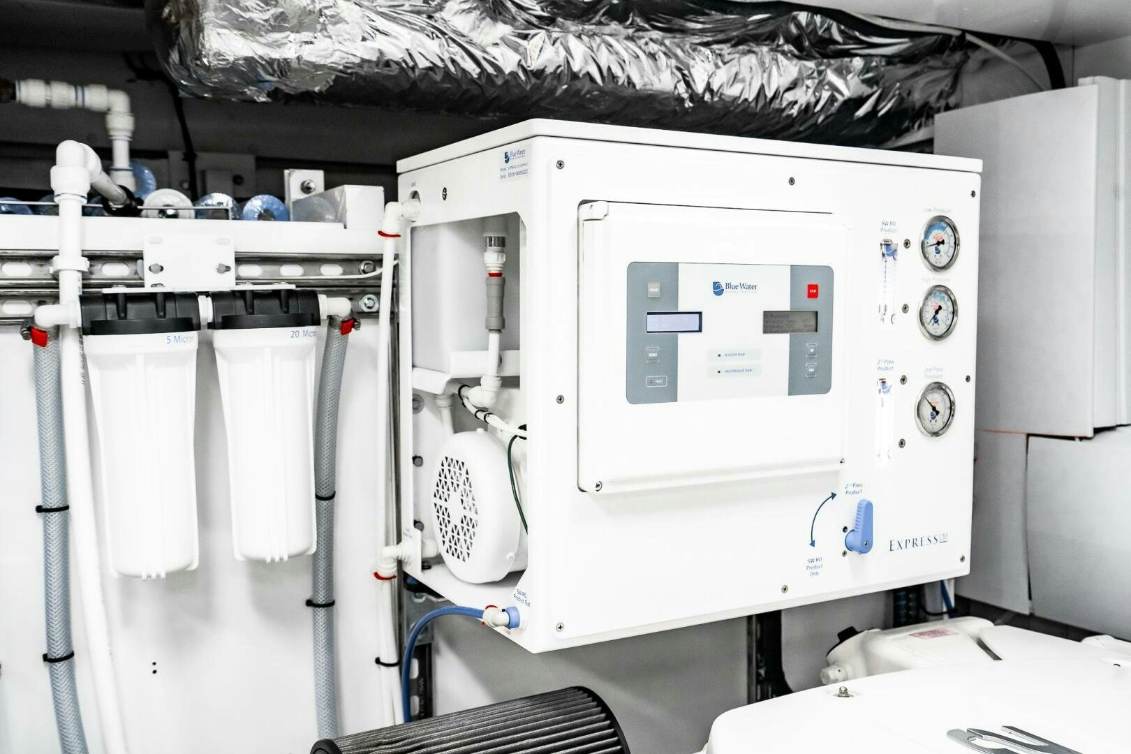 a machine with a screen aboard PERFECT MATCH Yacht for Sale