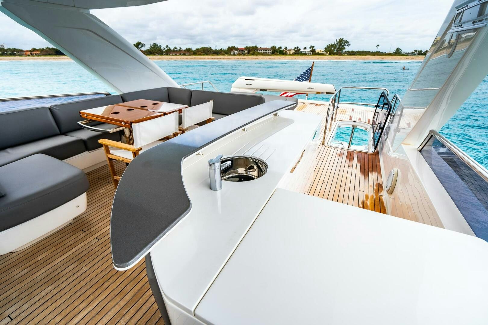 a boat on the water aboard PERFECT MATCH Yacht for Sale