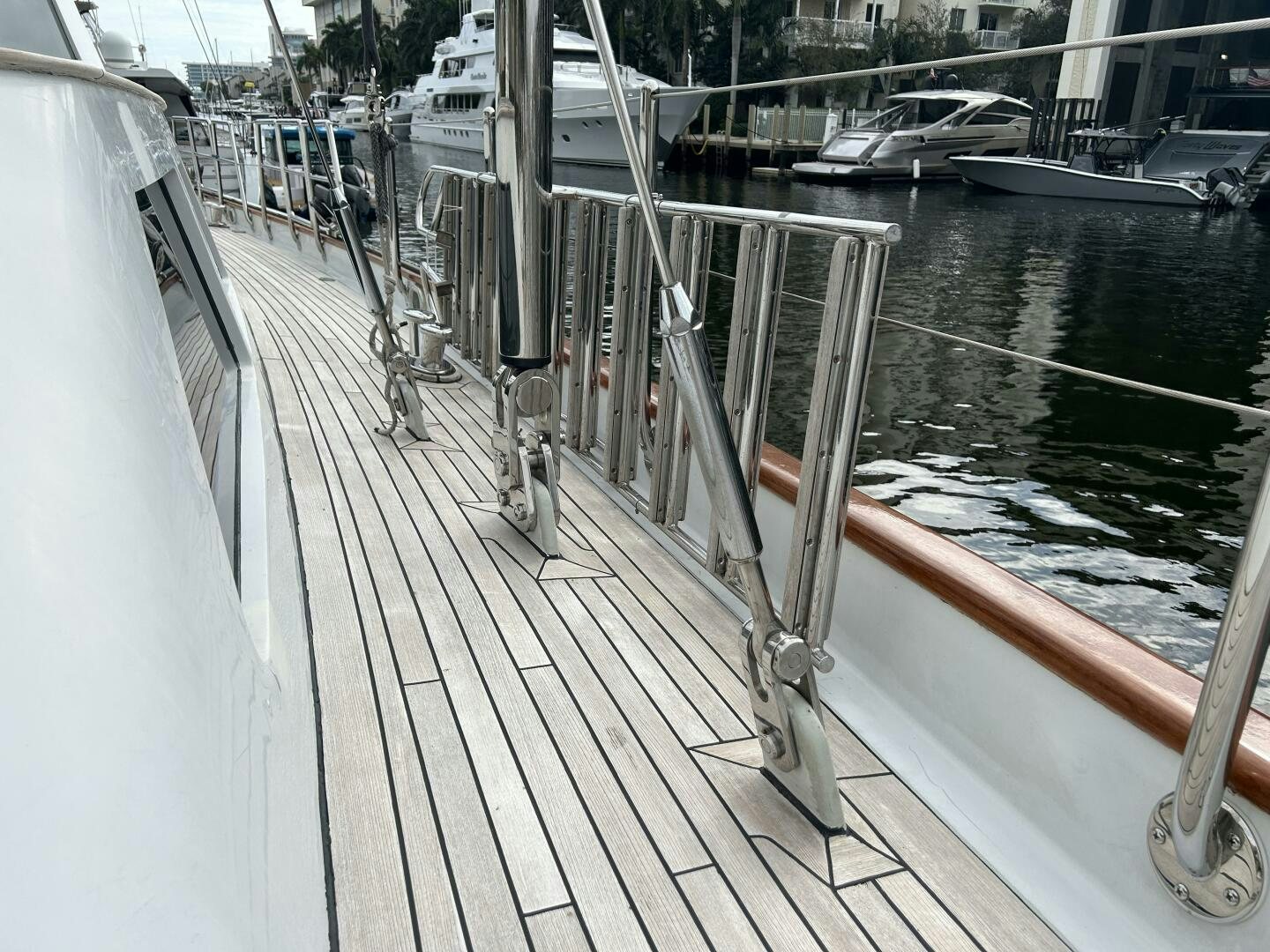 a boat on the water aboard TOTO Yacht for Sale