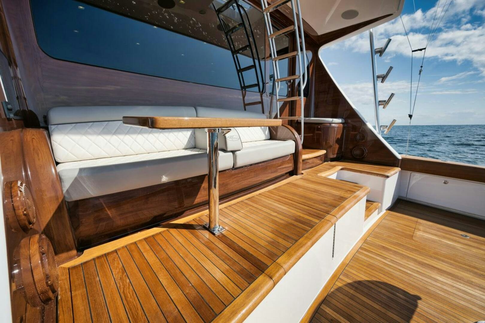 a boat on the water aboard LUCKY DICK Yacht for Sale