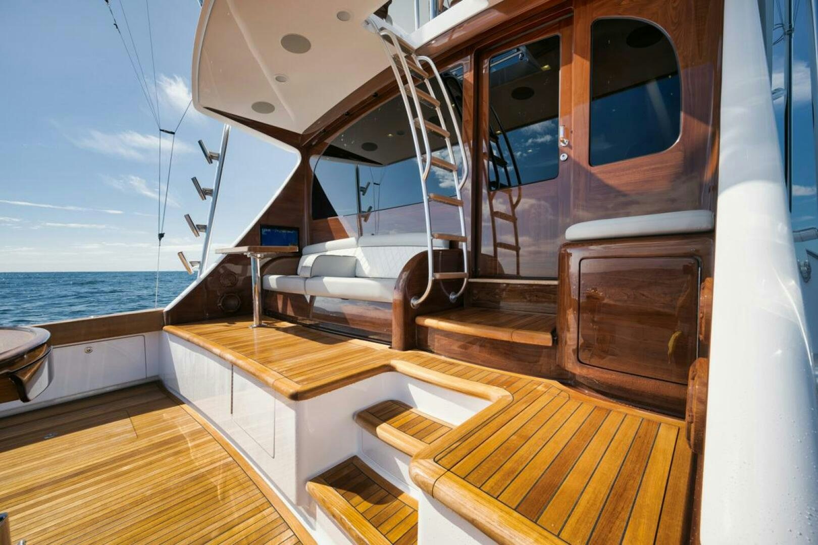 a boat on the water aboard LUCKY DICK Yacht for Sale