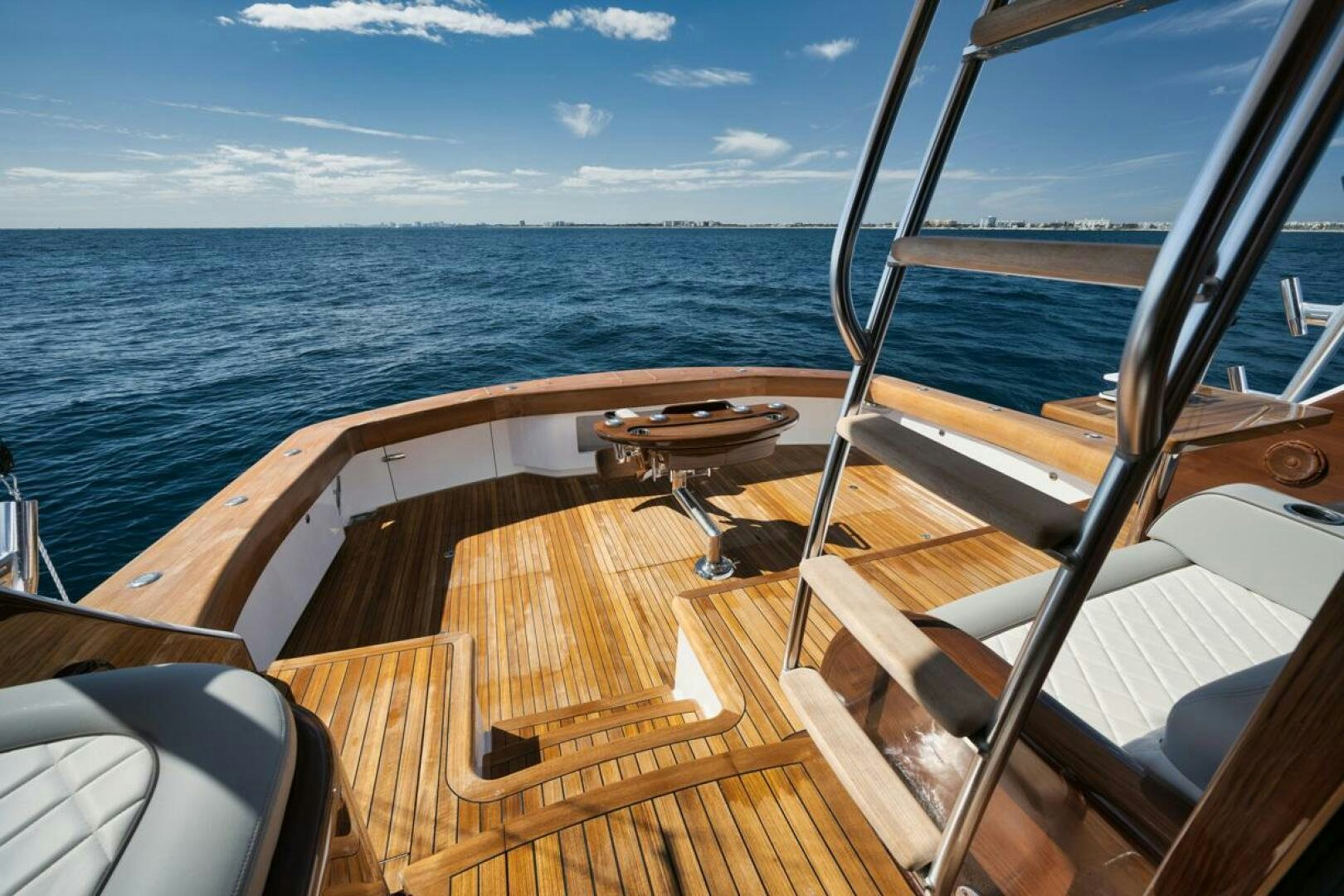 a boat on the water aboard LUCKY DICK Yacht for Sale