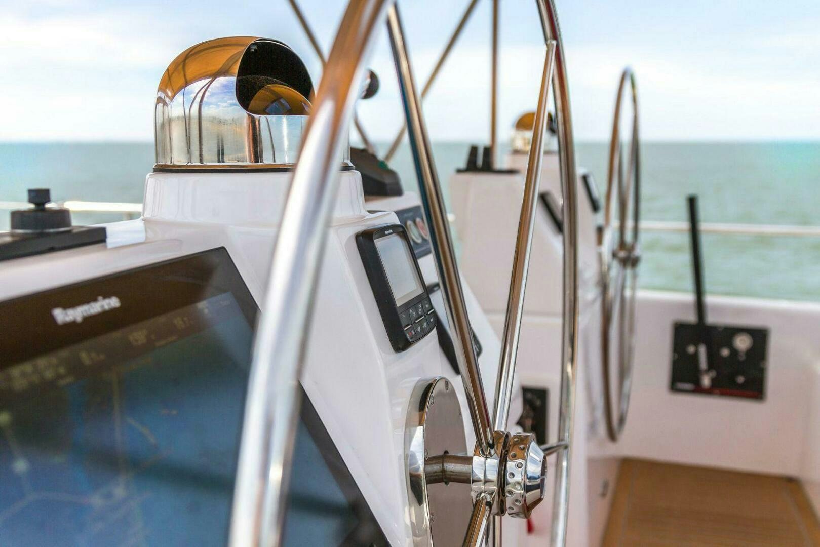 a boat on the water aboard INDEPEPDENCE Yacht for Sale