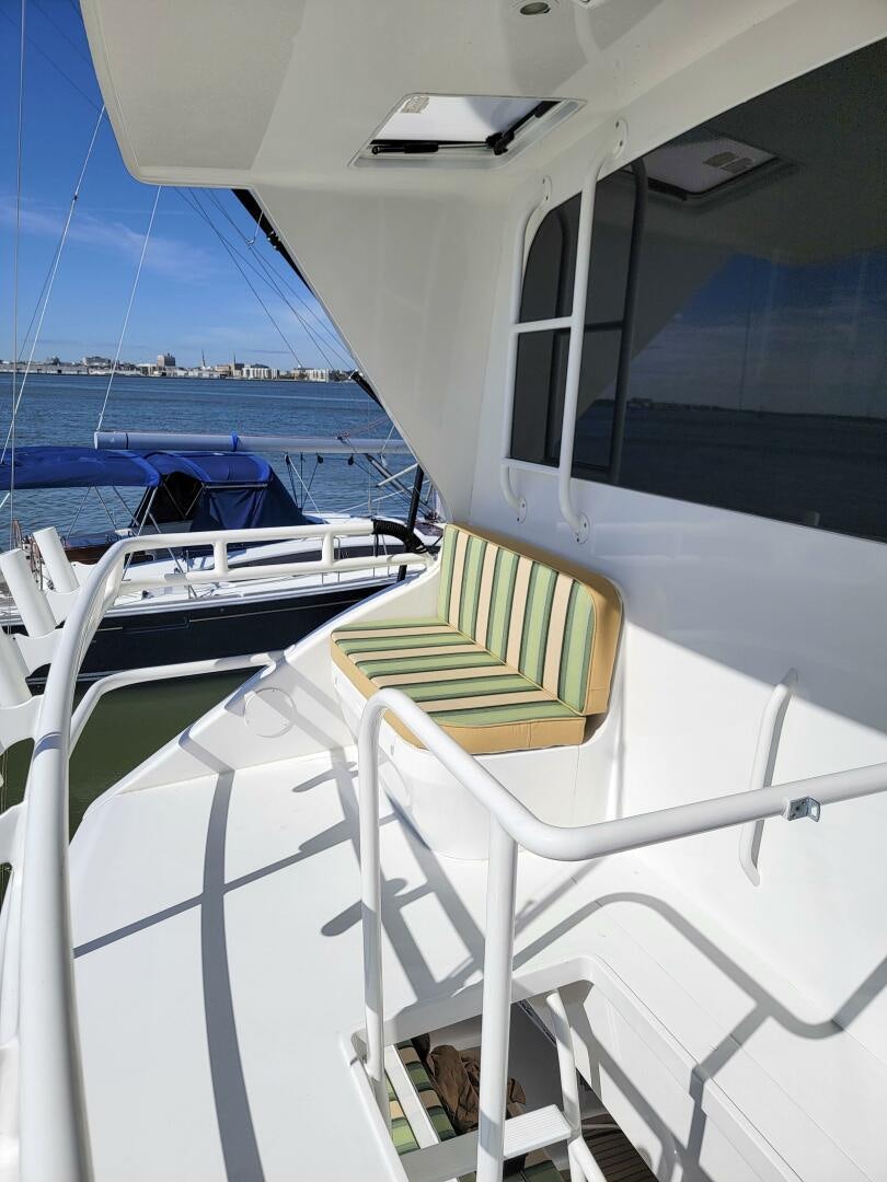 a boat on the water aboard PRIME TIME Yacht for Sale