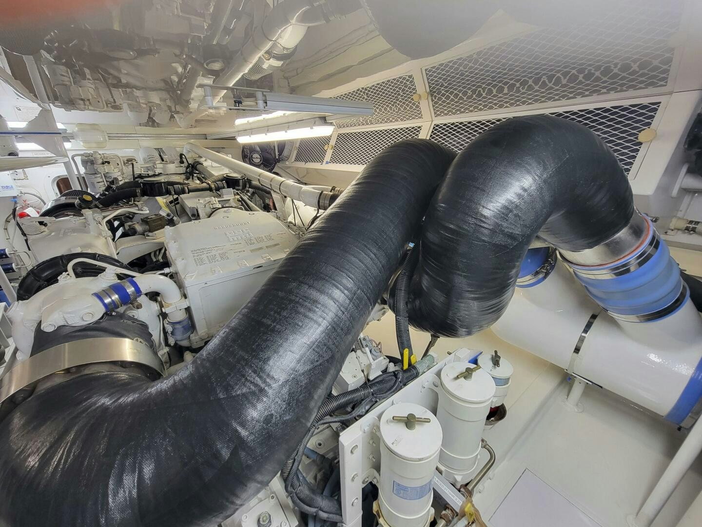 a close-up of a microscope aboard PRIME TIME Yacht for Sale