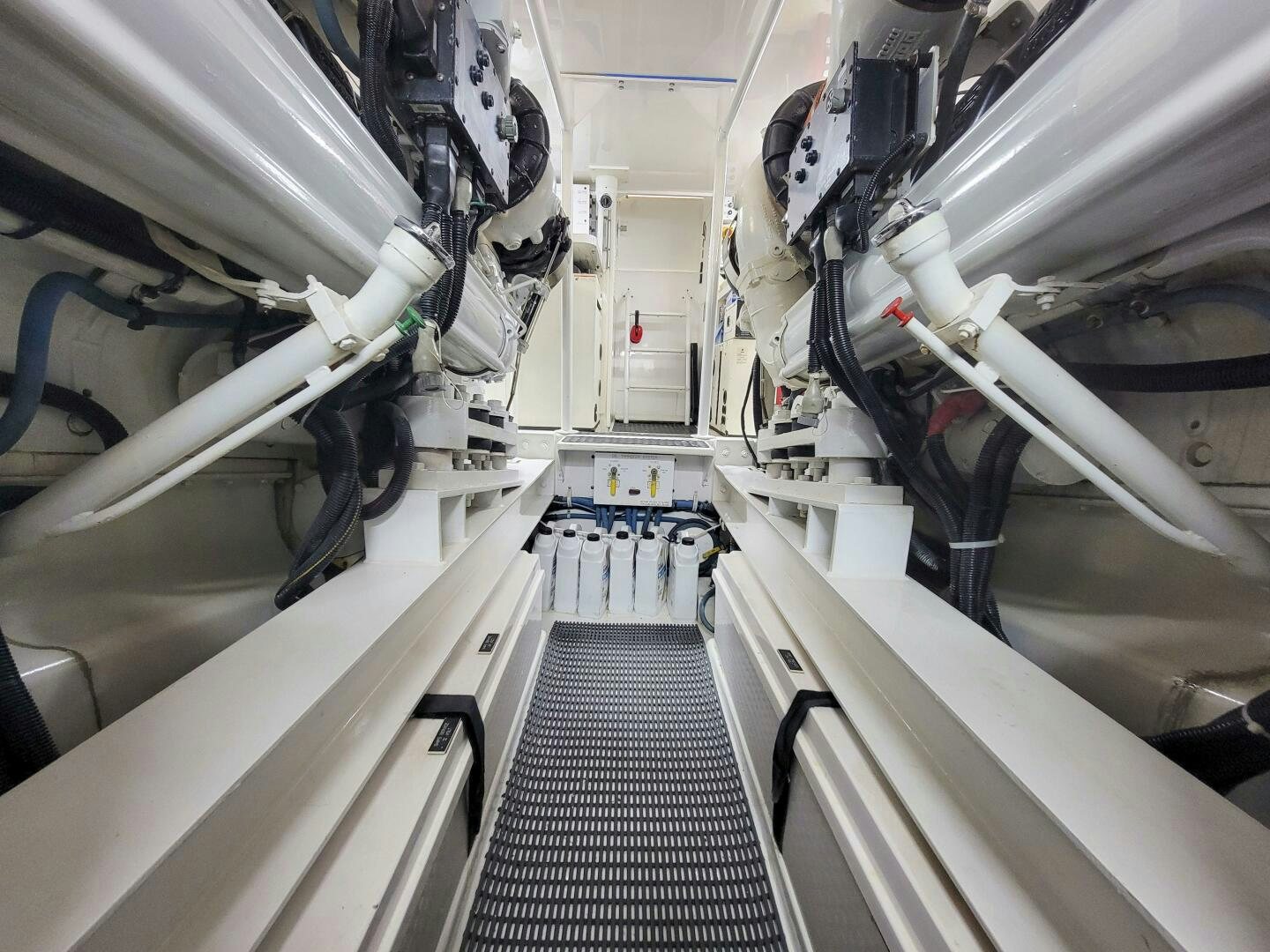 a close-up of a machine aboard PRIME TIME Yacht for Sale