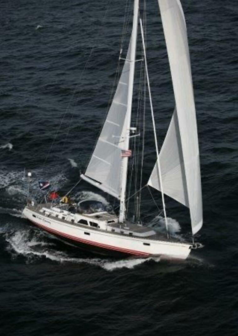 a sailboat on the water aboard PERFECT SYMMETRY 5 Yacht for Sale